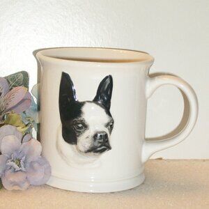 XPRES Best Friends 2007 3D BOSTON TERRIER Coffee Mug by Barbara Augello